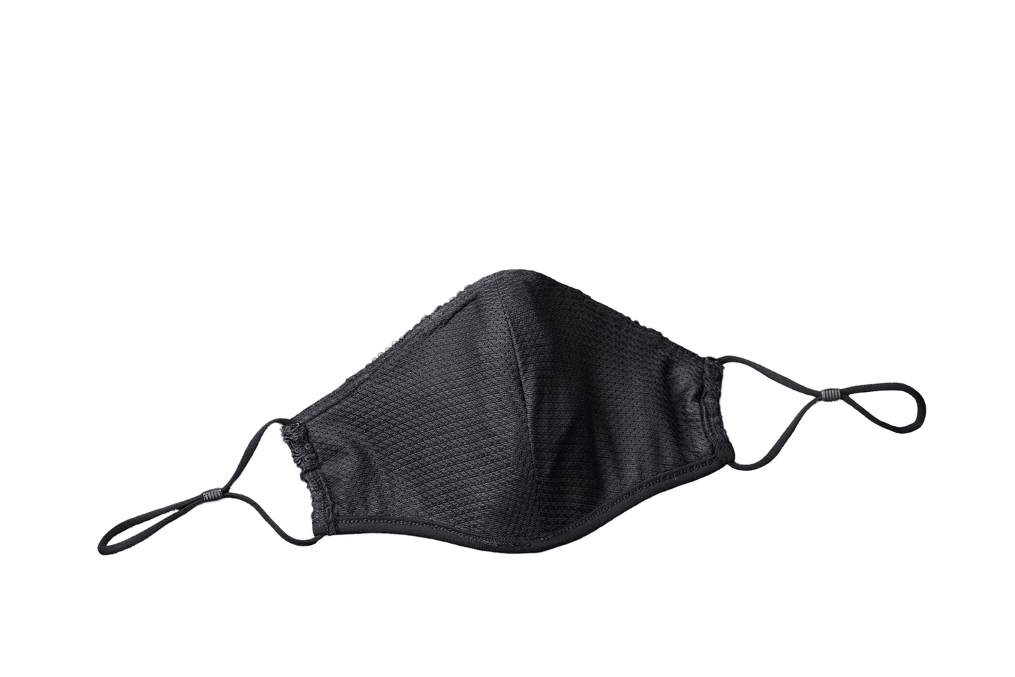 Elegant Gothic Woven Fabric Mask with Webbing