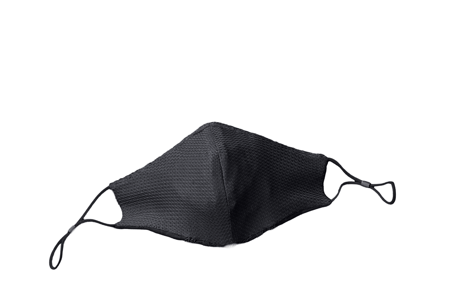 Elegant Men's Dark Grain Embossed Lace Face Mask