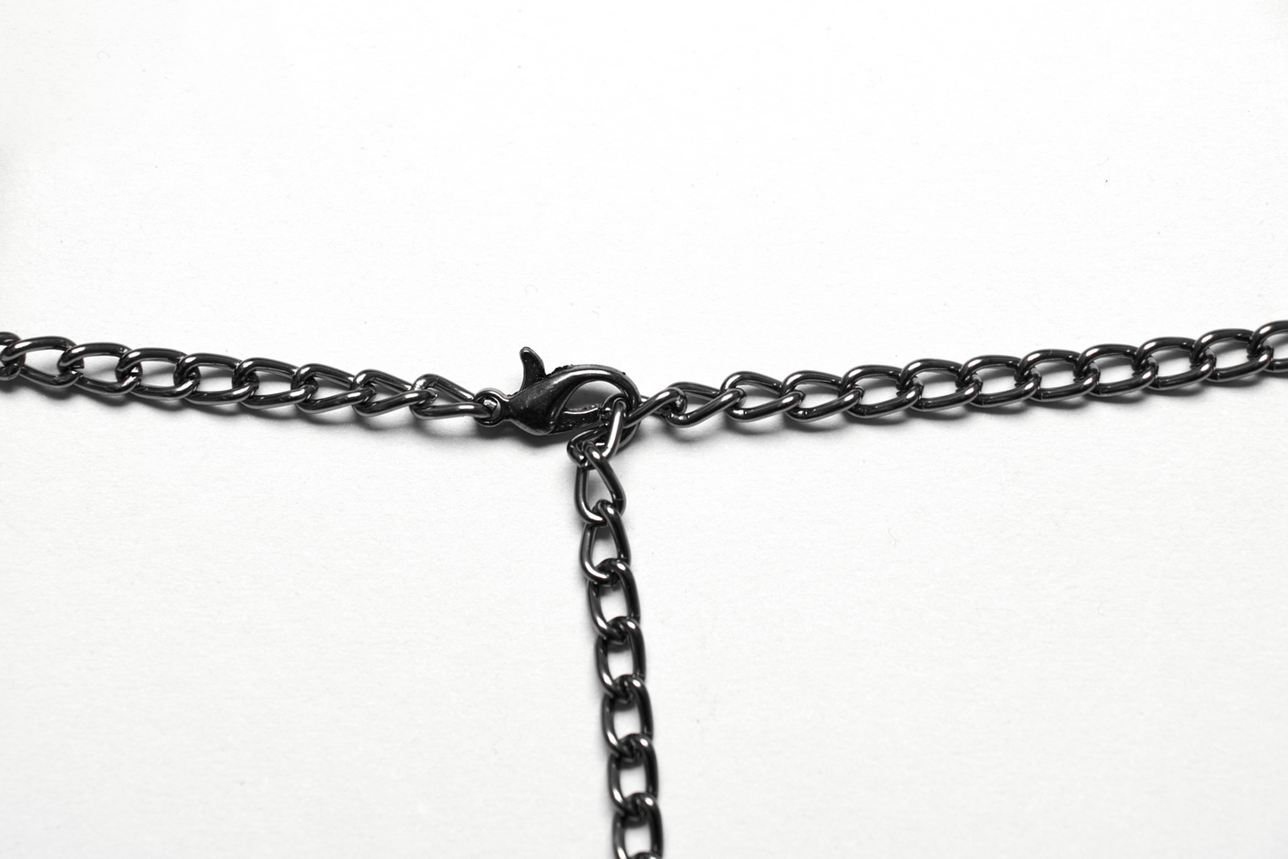 Gothic Female Double Neckwear with Skulls and Stars