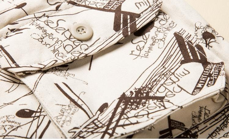 Men Cargo Cotton Shorts with Side Pockets / Alternative Fashion Camouflage Multi-Pocket Pants