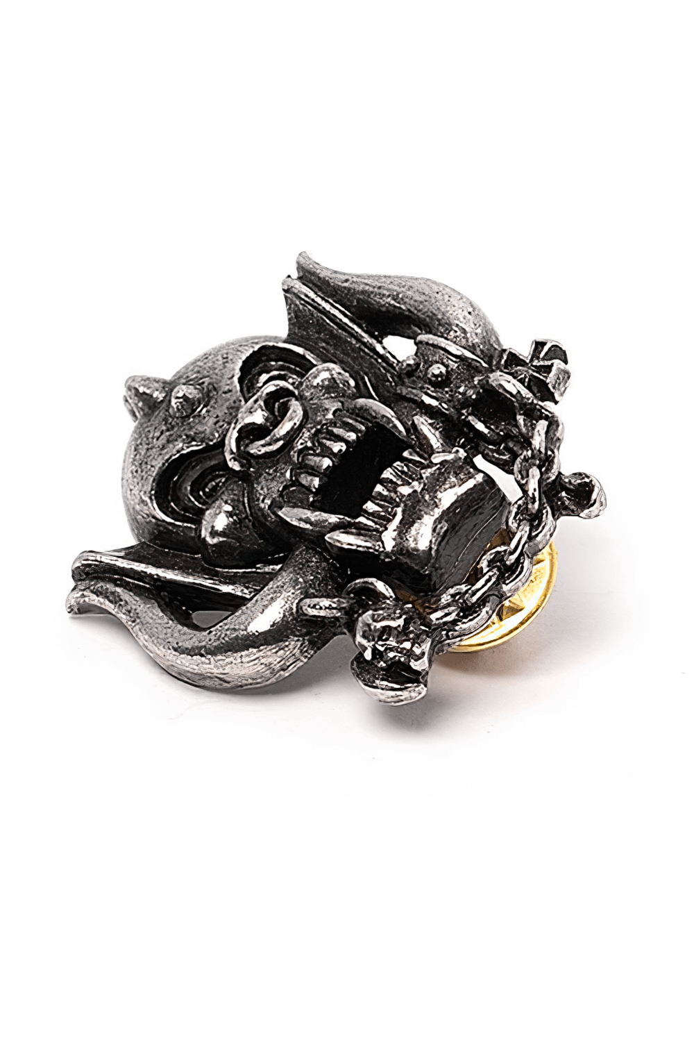 Motorhead Warpig Snaggletooth Pewter Rock Pin Badge