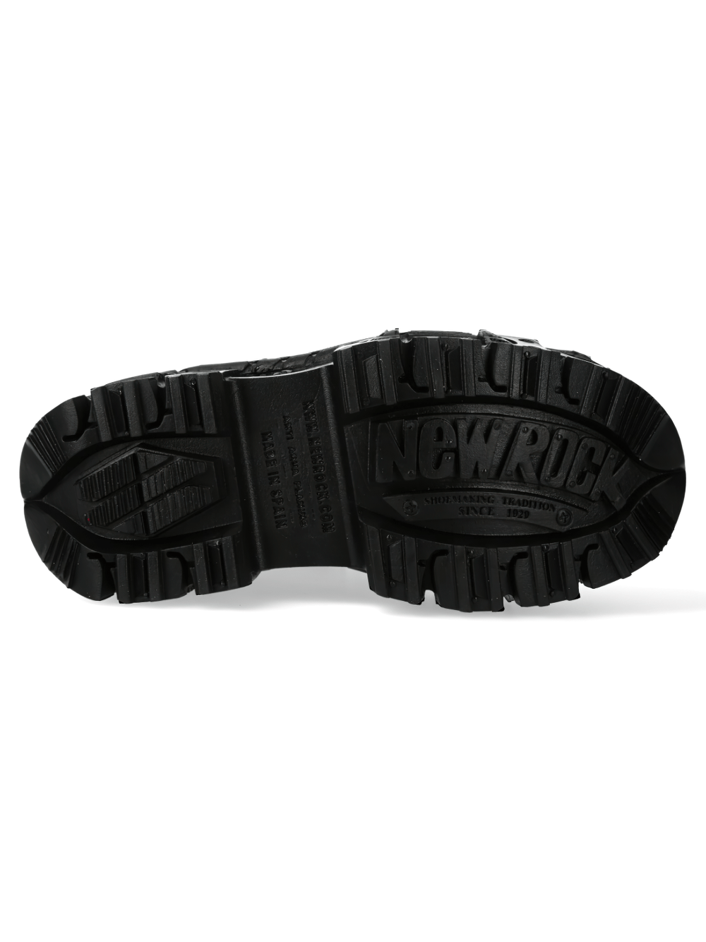 NEW ROCK Men's Pink Urban Heavy Ankle Boots with Platform