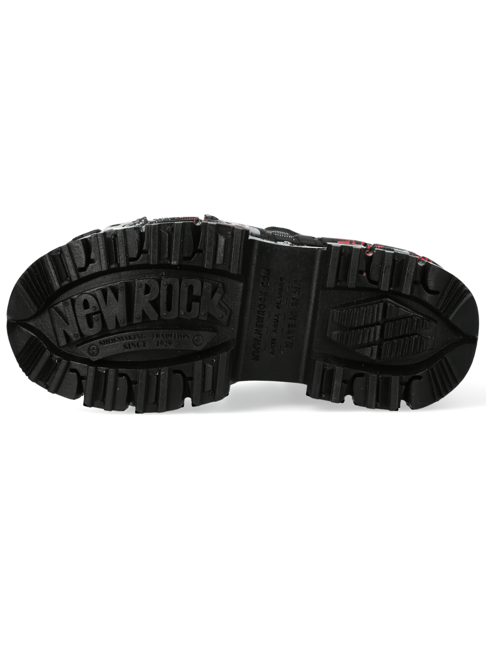 NEW ROCK Men's Trendy Strap Black Ankle Boots for All Styles