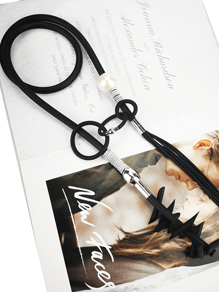 Original Design Women's Necklaces with Removable Details / Vintage Punk Female Accessories