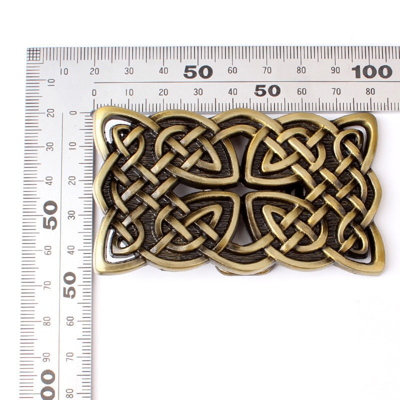Rock Style Celtic Cross Buckle Suitable for 4cm Width Belt / Alternative Fashion Accessories