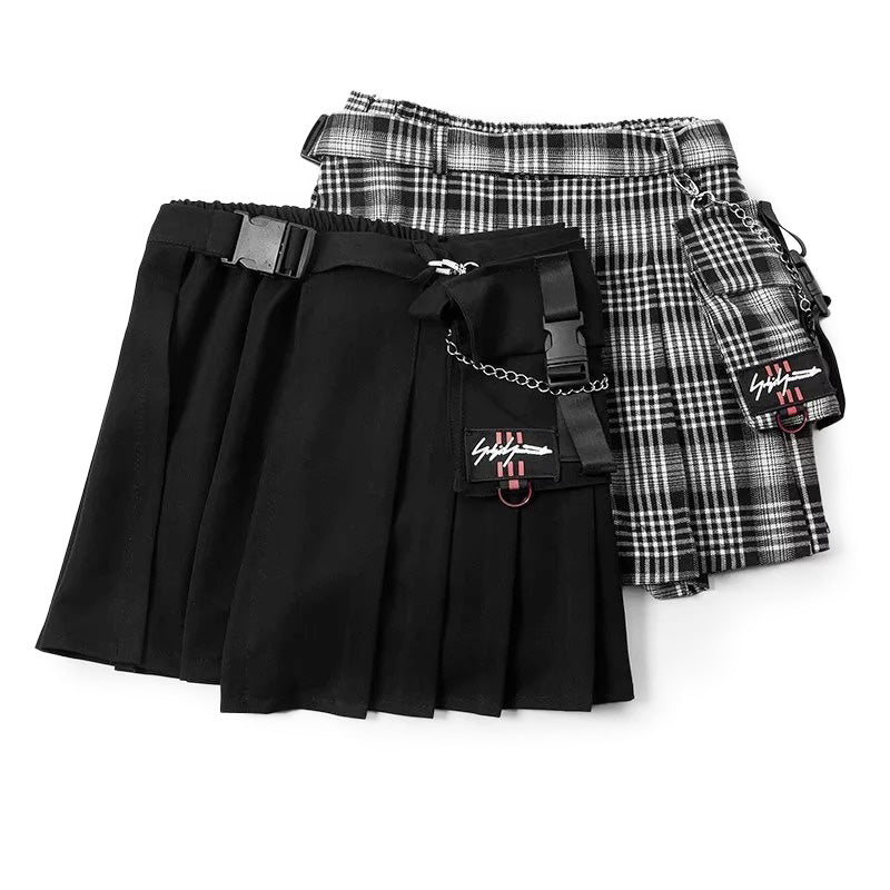 Rock Style Women's Skirt / Street Style Design Mini Skirt