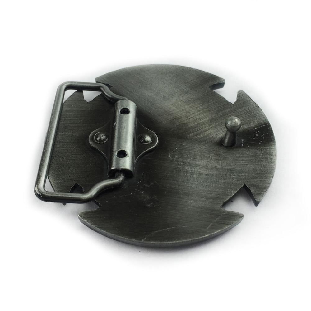 Round Celtic Cross Knot Belt Buckle For Men and Women / Alternative Fashion Accessories