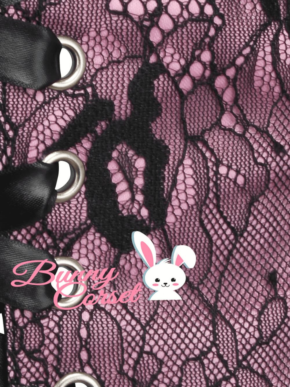 Adjustable Satin and Lace Corset Belt for Elegant Style