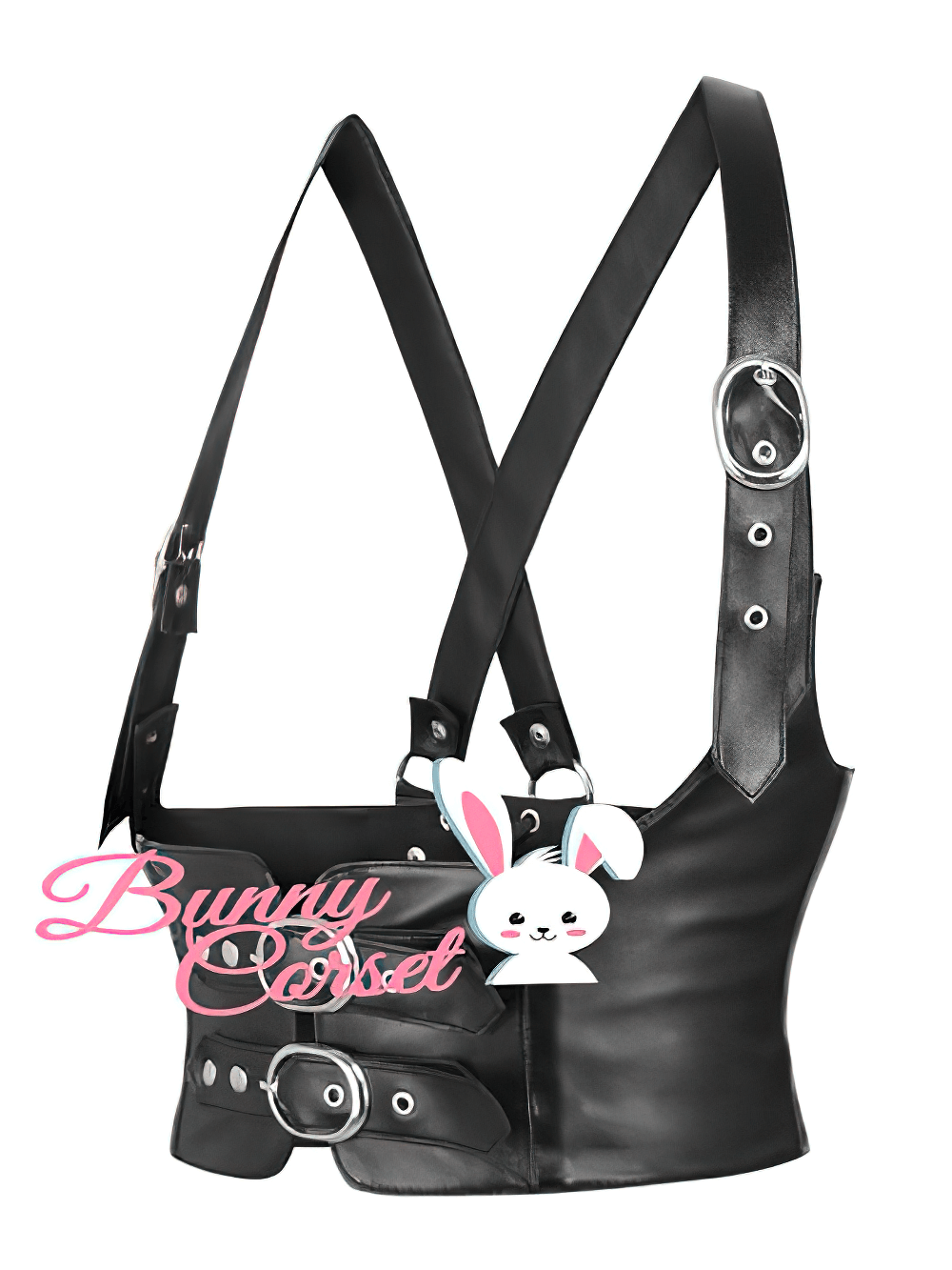 Adjustable Waist Cincher Corset Belt with Buckle Straps