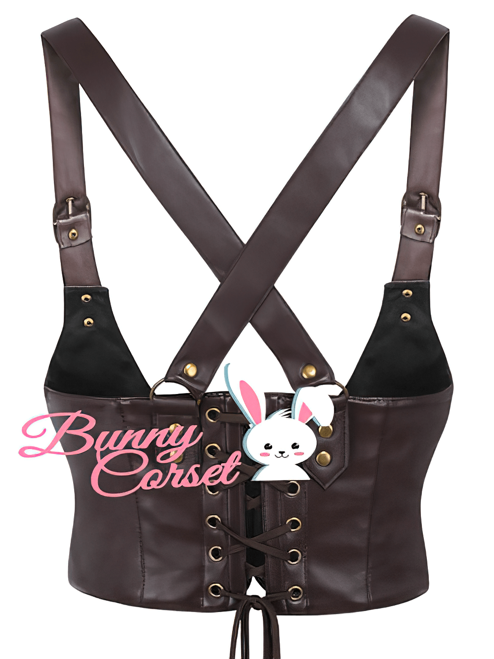 Adjustable Waist Cincher Corset Belt with Buckle Straps