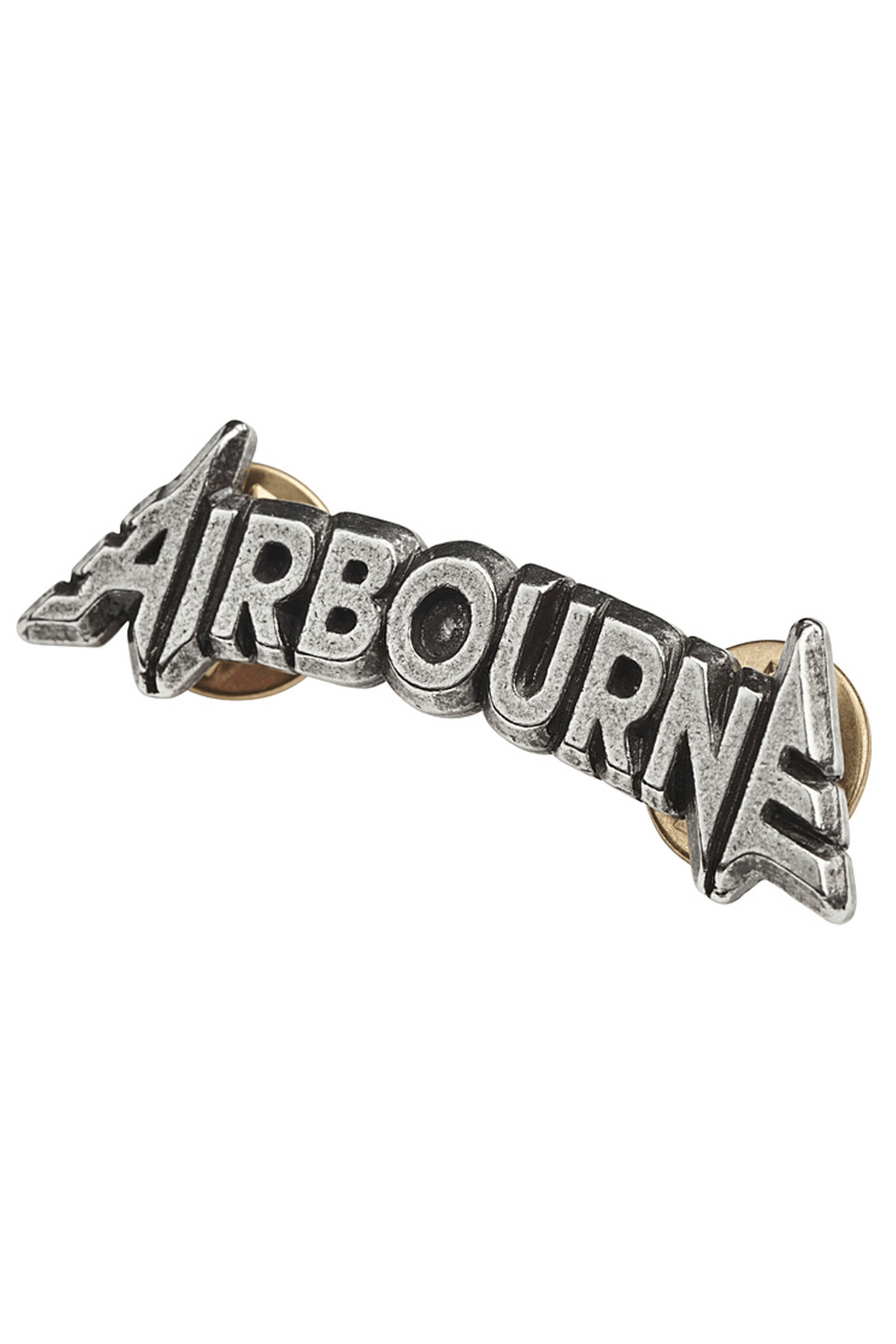 Airbourne Band Logo Pewter Pin Badge Rock Accessory
