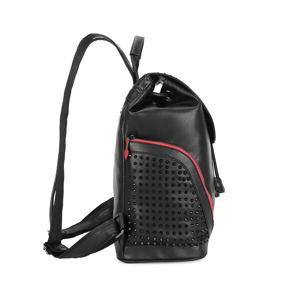 Alternative Style Big Capacity Backpack with Spikes for Men or Women