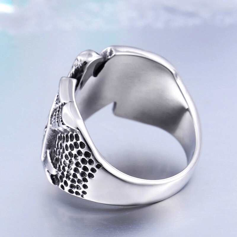 American Biker Eagle Ring / Stainless Steel Rock Fashion / Personality Signet Jewelry