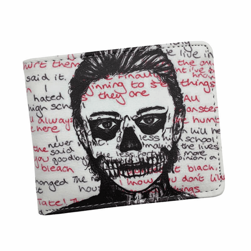 "American Horror Story" Printed Wallet / Unisex PU Leather Wallets in Black and White Colors