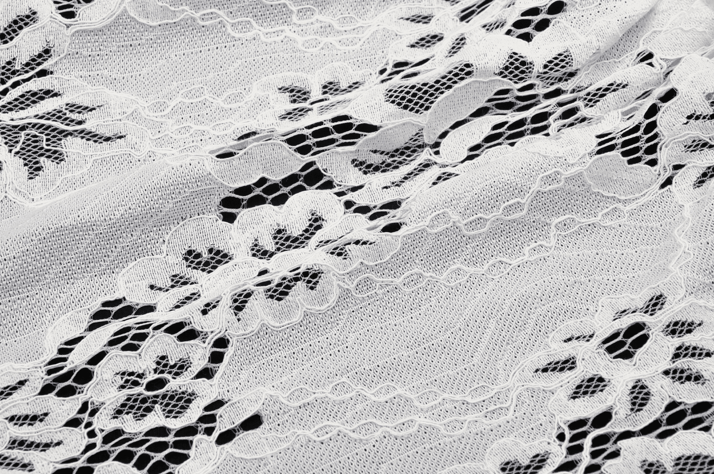 Angelic Women's Lace Mini Skirt with Layered Ruffles