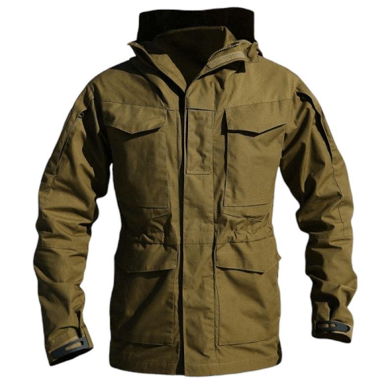 Military Jacket / Casual Tactical Windbreaker / Men Waterproof Flight Pilot Coat