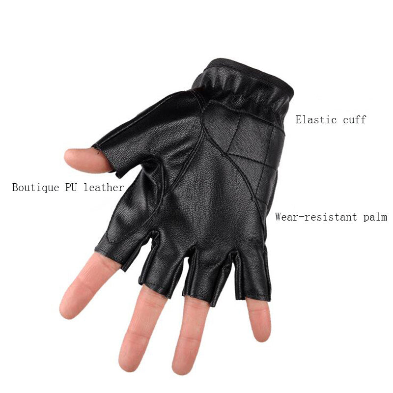 Army Tactical Gloves / Outdoor Sports Half Finger Combat Motorcycle Rock Style brutal Unisex Gloves