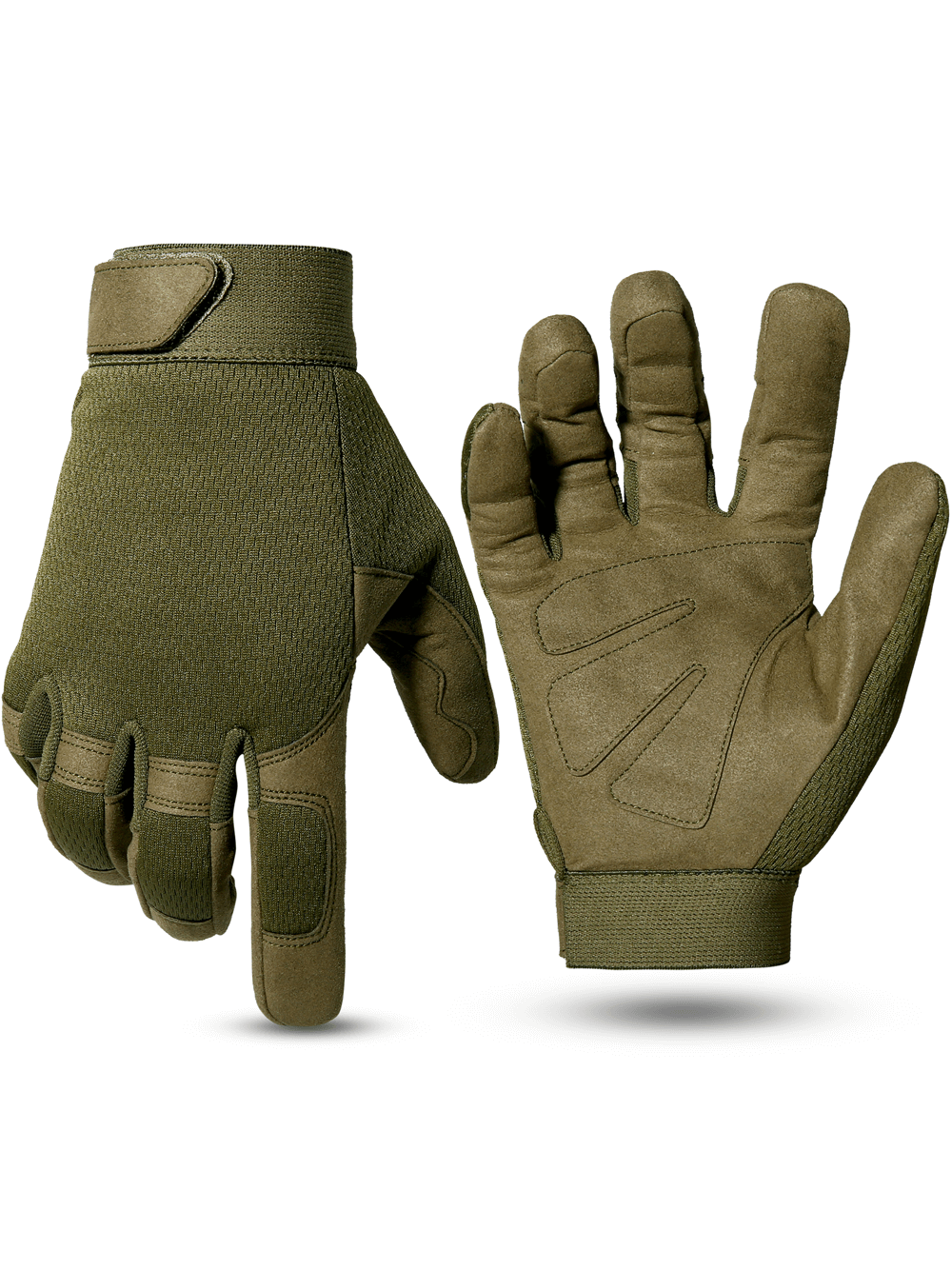 Assault Men's and Women's Warm Gloves / Anti-slip Thermal Army Combat Full Finger Tactical Gloves