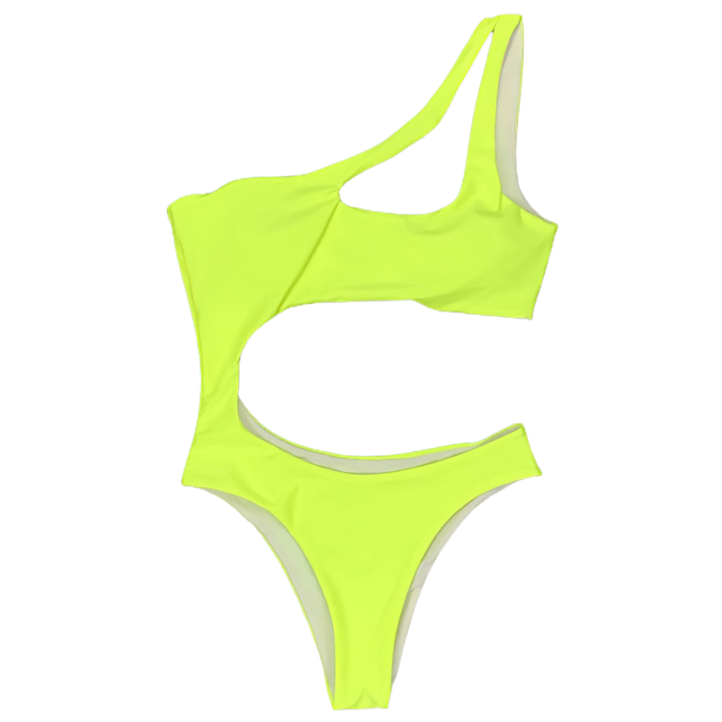 Asymmetric Bikinis For Women / Sexy One Piece Swimsuit / Stylish Female Monokini