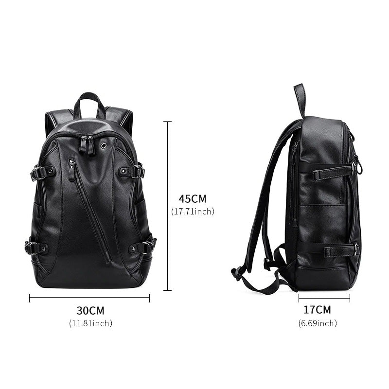 Rock Style Backpacks with External USB Charge