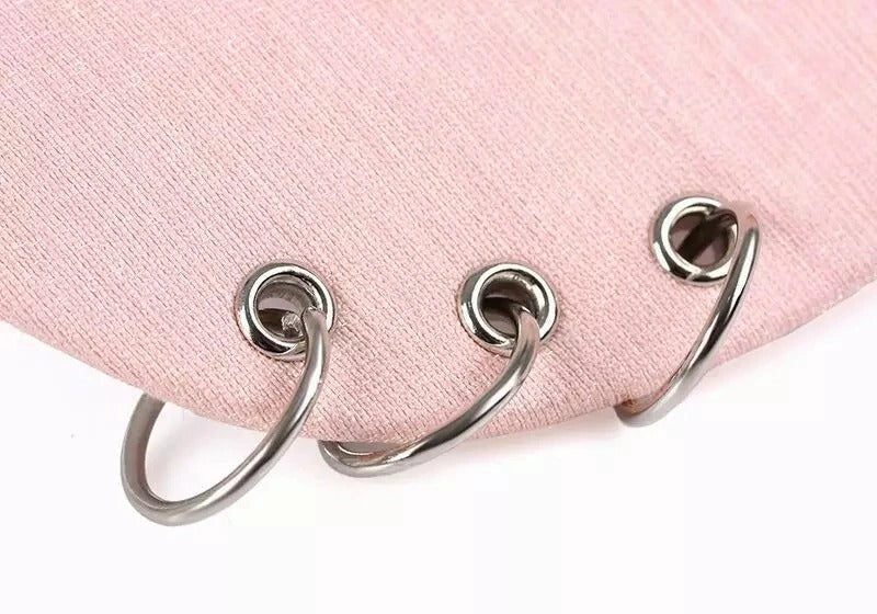 Baseball Cap with Rings / Rave outfits Accessory