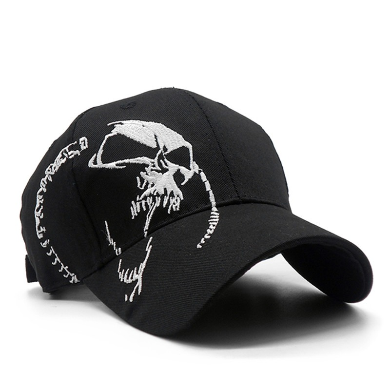 Baseball Cap with Skull / Rave outfits Accessories
