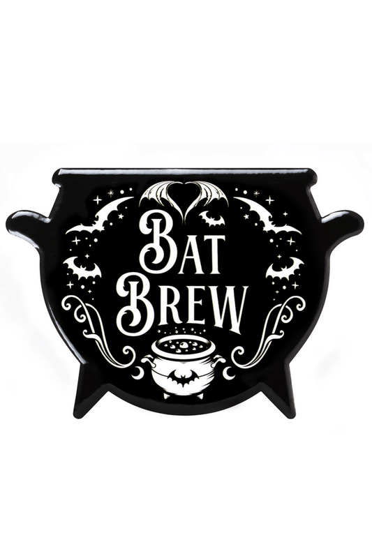 "Bat Brew" Cauldron Coaster by Alchemy Gothic