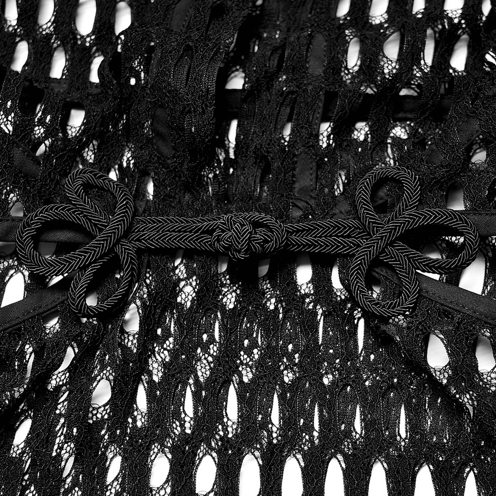 Black Sheer Mesh Crop Top Hoodie For Trendy Looks