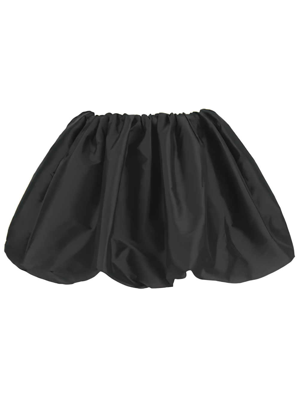 Bobbijo Black Bubble Mini Skirt for Gothic and Party Style