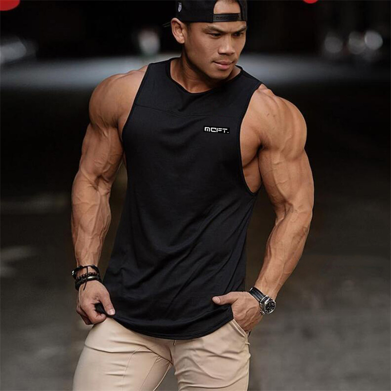 Bodybuilding Tank Top for Men / Alternative Fashion Cotton Clothing / Gyms Shirt for You