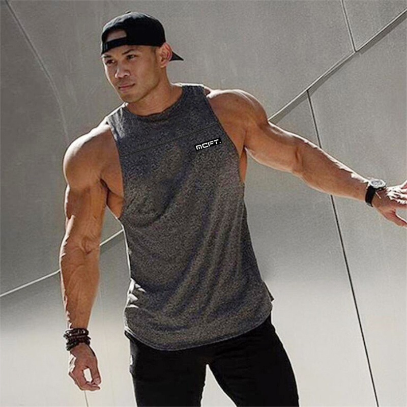 Bodybuilding Tank Top for Men / Alternative Fashion Cotton Clothing / Gyms Shirt for You