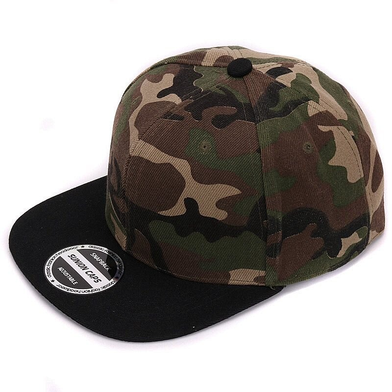 Camouflage Men's And Women's Hats / Snapback Baseball Cap In 5 Variants / Adjustable Polyester Hat