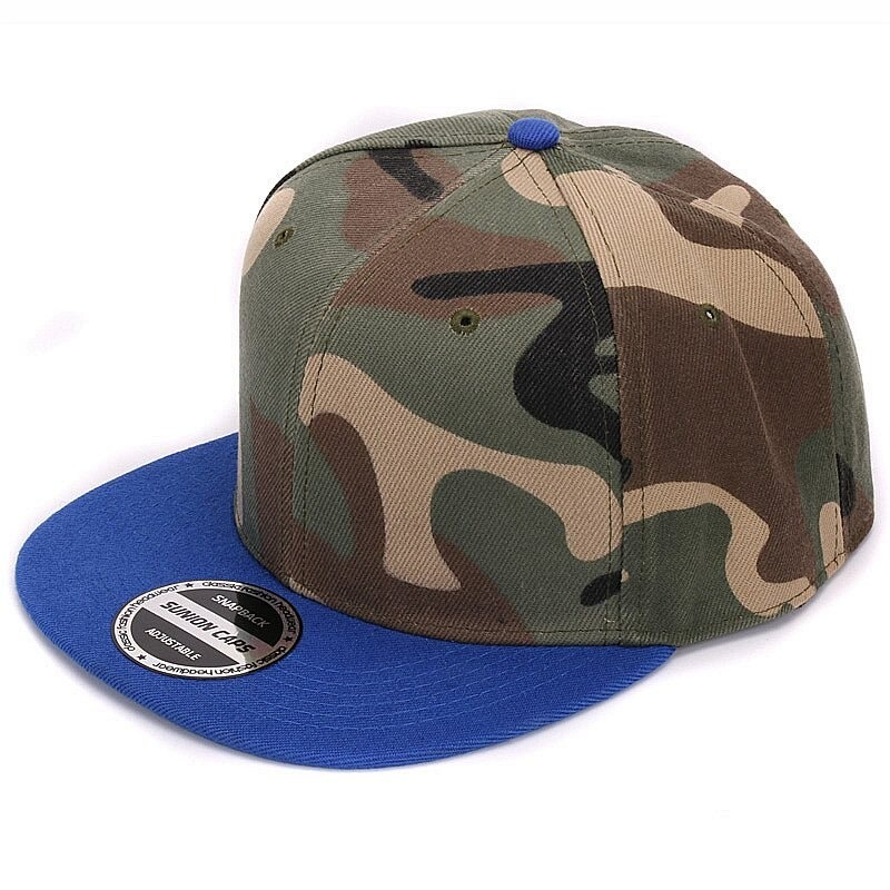 Camouflage Men's And Women's Hats / Snapback Baseball Cap In 5 Variants / Adjustable Polyester Hat