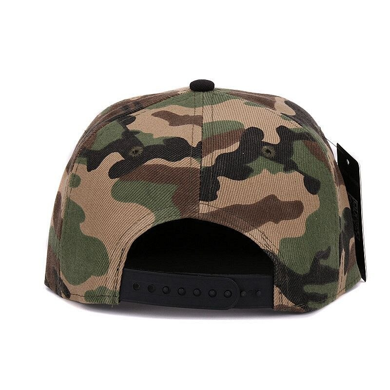 Camouflage Men's And Women's Hats / Snapback Baseball Cap In 5 Variants / Adjustable Polyester Hat