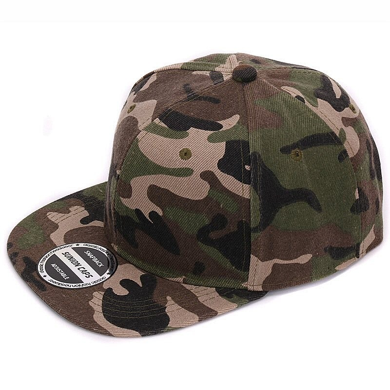Camouflage Men's And Women's Hats / Snapback Baseball Cap In 5 Variants / Adjustable Polyester Hat