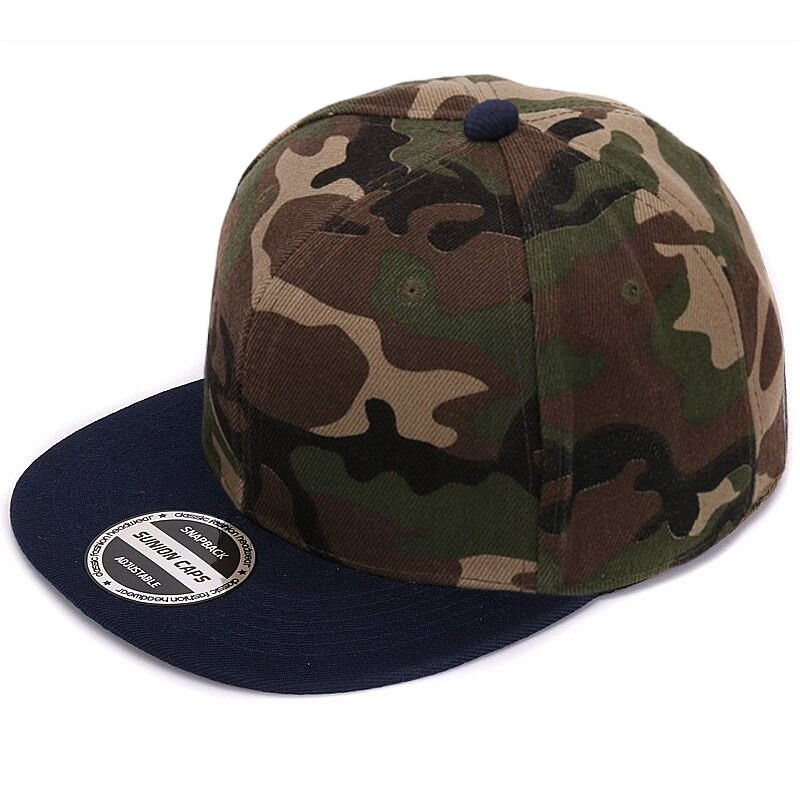 Camouflage Men's And Women's Hats / Snapback Baseball Cap In 5 Variants / Adjustable Polyester Hat
