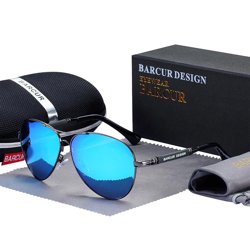 Casual Polarized Gradient Sunglasses For Men And Women / Stylish Eyewear Of Mirror Shades