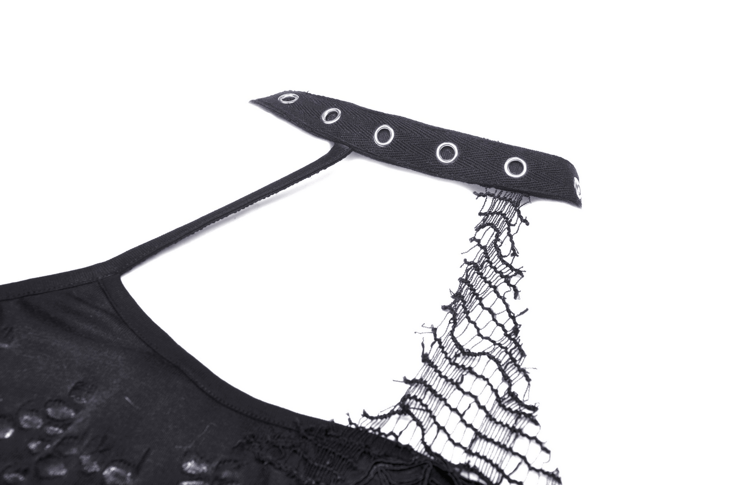 Chic Asymmetrical Halter Top With Lace-Up Back