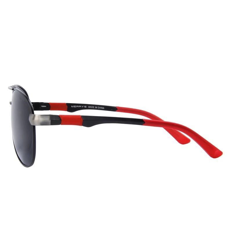 Classic Pilot HD Polarized Sunglasses For Driving Aviation with Alloy Frame