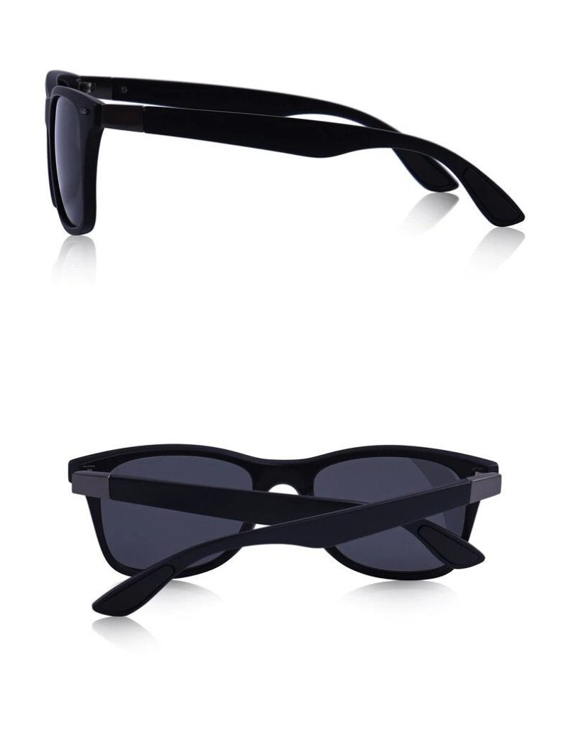 Lighter Design Polarized Sunglasses with Square Frame and 100% UV Protection
