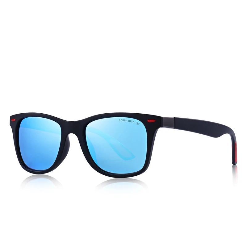 Lighter Design Polarized Sunglasses with Square Frame and 100% UV Protection