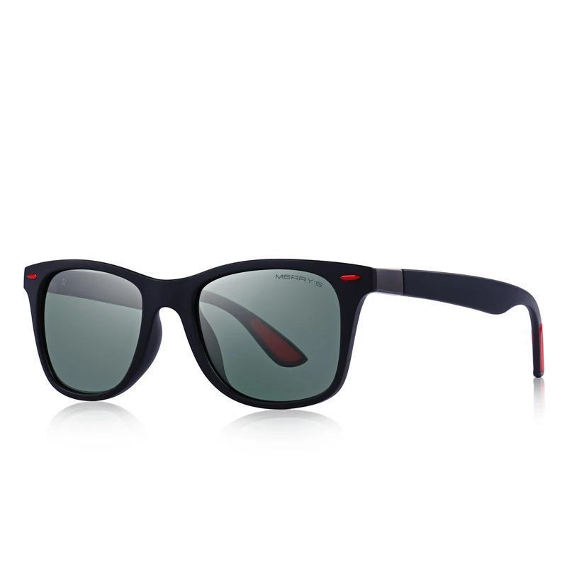 Lighter Design Polarized Sunglasses with Square Frame and 100% UV Protection