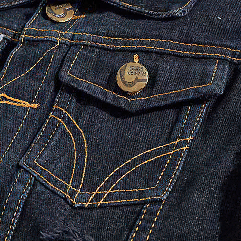 Cool Denim Vest wor Men / Sleeveless Jean Jacket / Rock Aesthetic Clothes