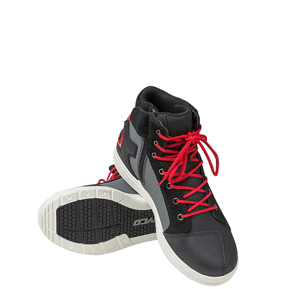 Cool Men's Motorcycle Boots / High Waterproof Shoes With Zipper / Biker Boots For Men