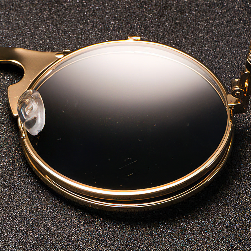 Cool Metal Round Sunglasses for Menand Women / Fashion Eyewear Shades UV Protection