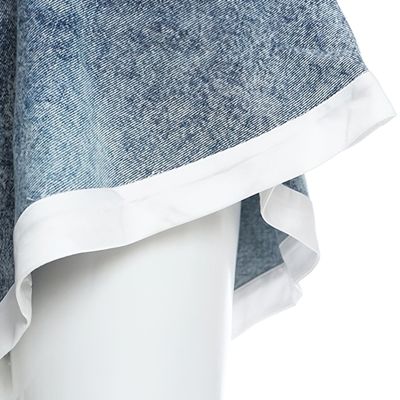 Cool Women's Denim Mini Shorts / Fashion High Waist Ruffle Shorts