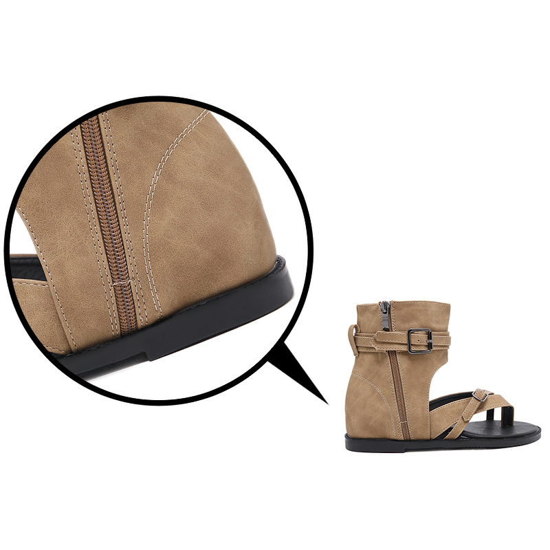 Cool Women's Open Toe Platform Sandals / Gothic Style Wedges Shoes