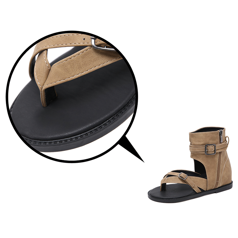 Cool Women's Open Toe Platform Sandals / Gothic Style Wedges Shoes