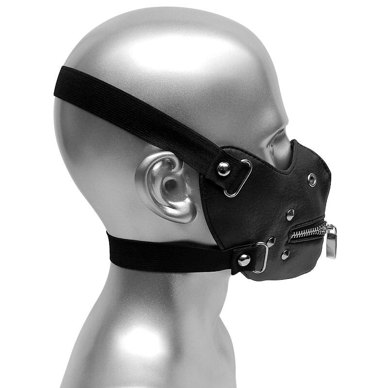 Cosplay Costume Adjustable Masks / Zipper Accessories for Halloween for Men and Women