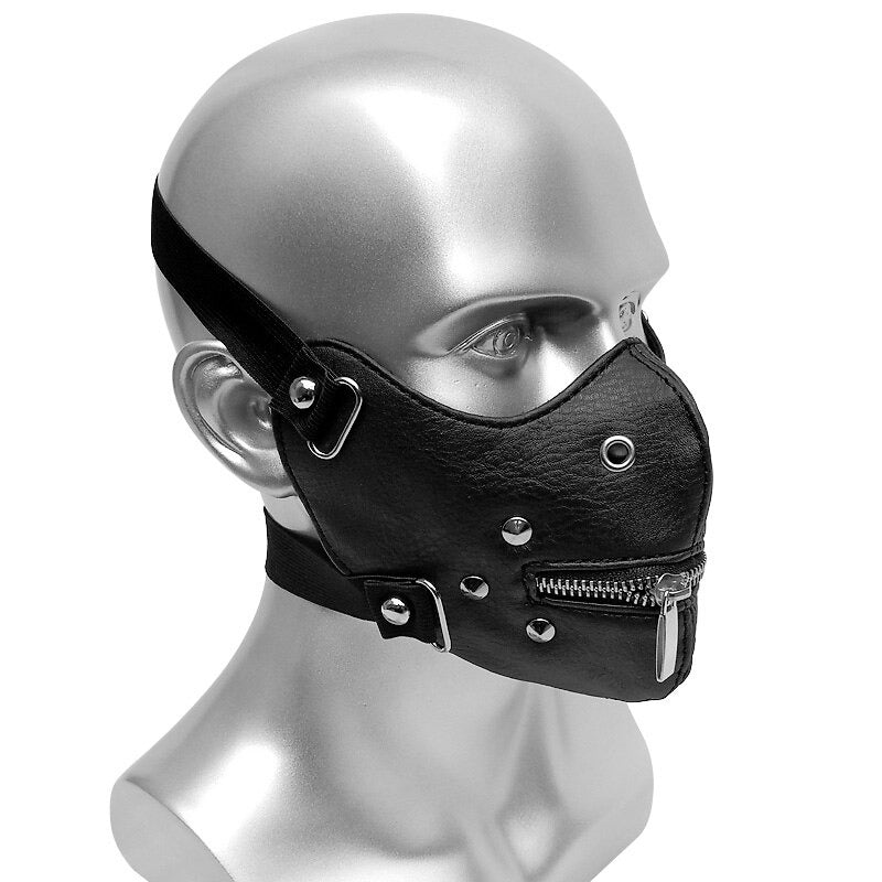 Cosplay Costume Adjustable Masks / Zipper Accessories for Halloween for Men and Women